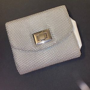 Small Silver Clutch/Crossbody